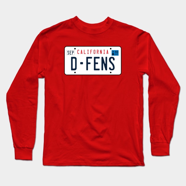 D-Fens Man on the Edge Long Sleeve T-Shirt by Gimmickbydesign